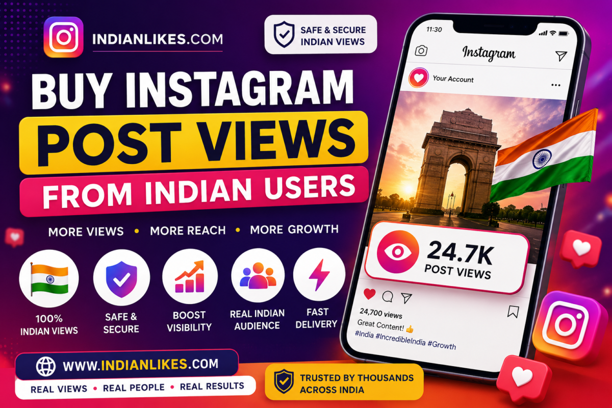 Buy Instagram Post Views from Indian Users